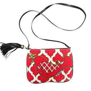 Brighton Holiday Purse Love Dove Crossbody Christmas Red White Green Bag Party‎